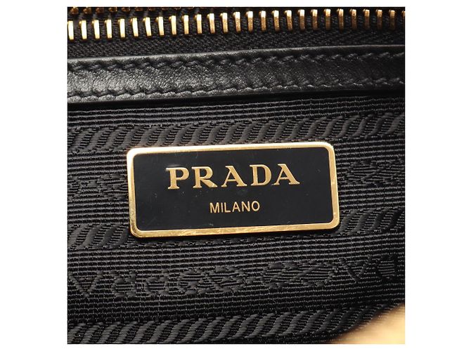 Prada LOGO JACQUARD Shoulder Bag - view 4