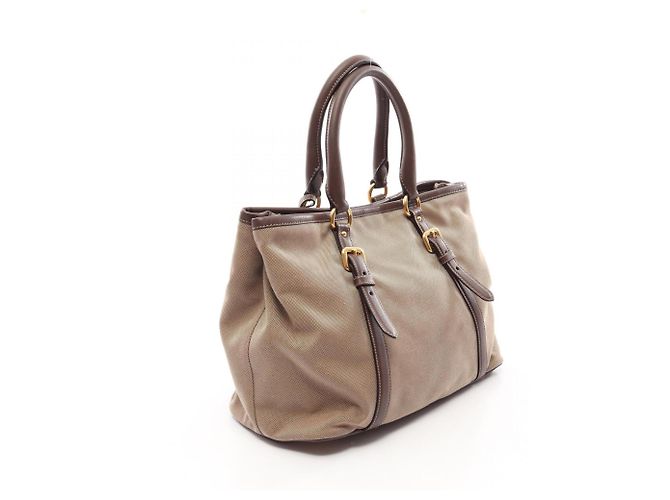 Prada LOGO JACQUARD 2-Way Handbag - view 2