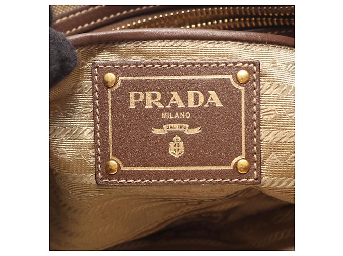 Prada LOGO JACQUARD 2-Way Handbag - view 4