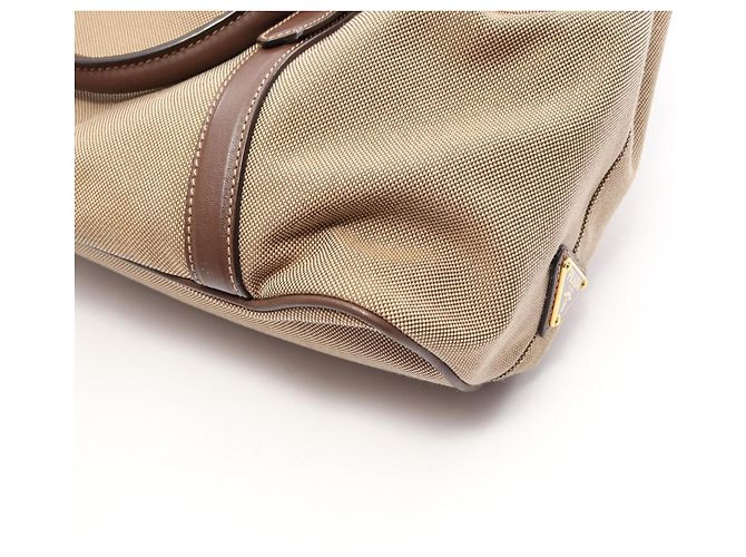 Prada LOGO JACQUARD 2-Way Handbag - view 6