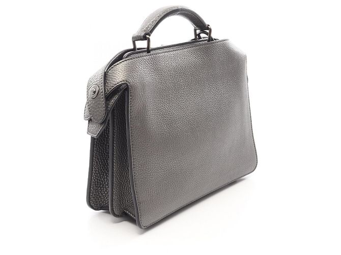 Borsa a mano 2-Way Fendi Peekaboo I.U Small Metallic - vista 2