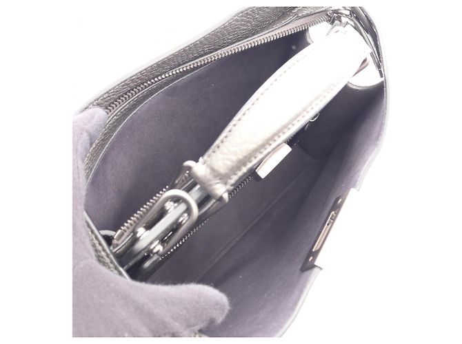 Borsa a mano 2-Way Fendi Peekaboo I.U Small Metallic - vista 3