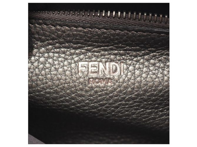 Borsa a mano 2-Way Fendi Peekaboo I.U Small Metallic - vista 4