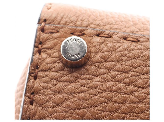 Sac à main Fendi Peekaboo Regular 2-Way - vue 7