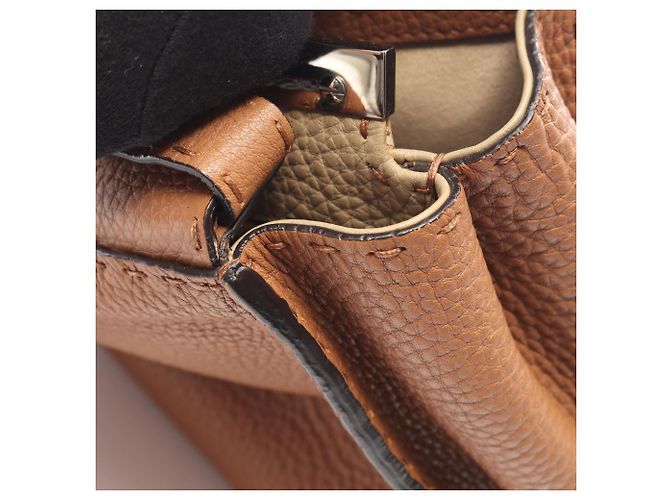 Sac à main Fendi Peekaboo Regular 2-Way - vue 8