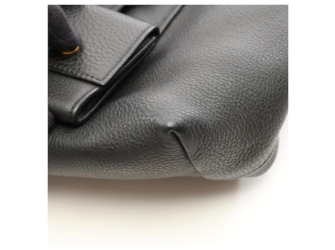Prada Black Leather 2-Way Handbag - view 6