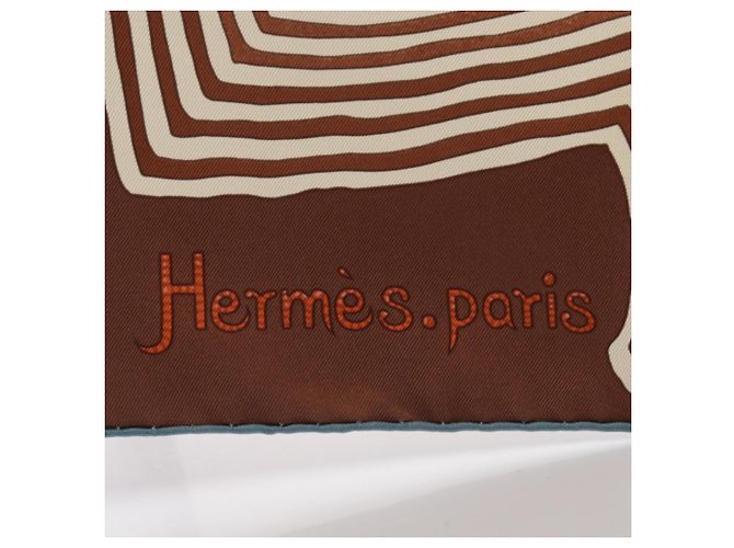 Hermès Hermes Carre 90 Coupons Indians Scarf - vista 4
