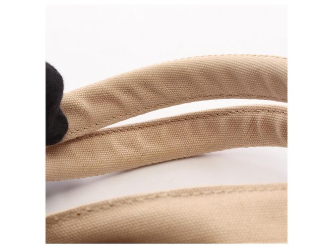 Tote Prada Canapa Beige Canvas Handbag - view 11