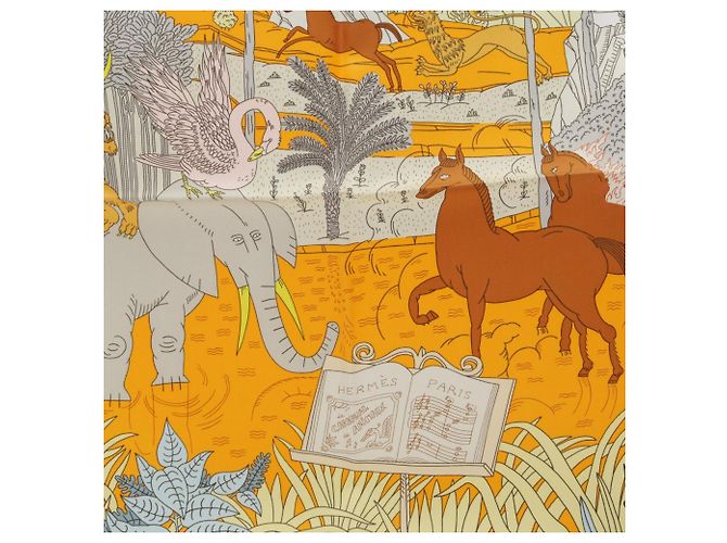 Hermès Foulard Hermes Carre 90 Le Carnaval des Animals - vista 4