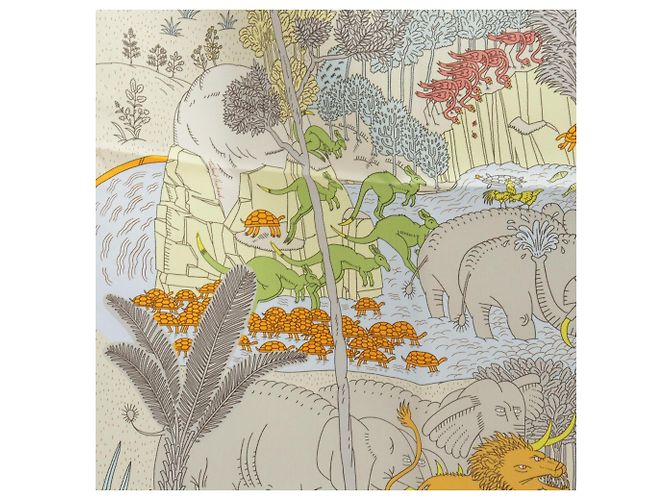 Hermès Foulard Hermes Carre 90 Le Carnaval des Animals - vista 6