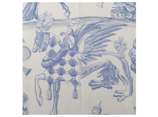 Hermès Pañuelo Hermes Carre Geant 140 Della Cavalleria Favolosa - vista 5