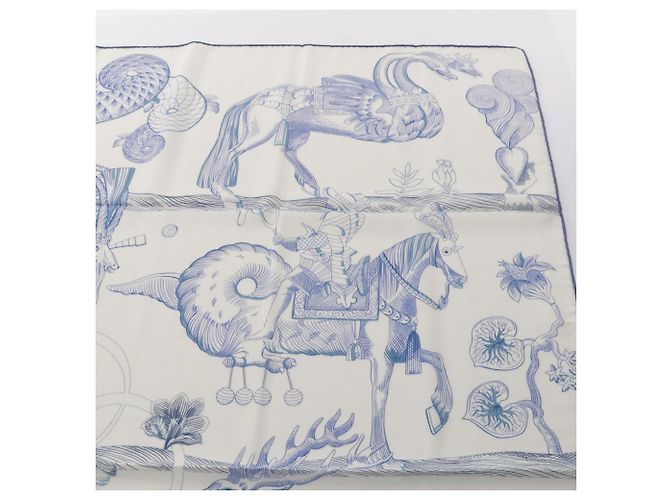 Hermès Pañuelo Hermes Carre Geant 140 Della Cavalleria Favolosa - vista 6