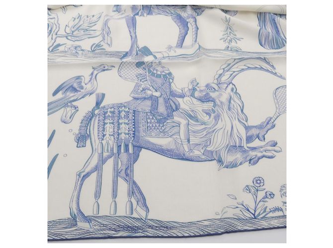 Hermès Pañuelo Hermes Carre Geant 140 Della Cavalleria Favolosa - vista 8
