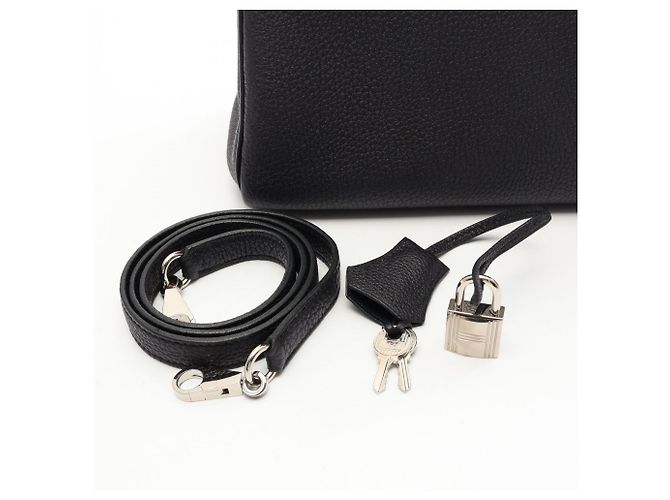 Hermès Borsa Hermes Kelly 28 Gallop Blue Indigo Cuivre - vista 6