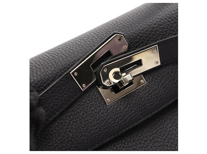 Hermès Borsa Hermes Kelly 28 Gallop Blue Indigo Cuivre - vista 8