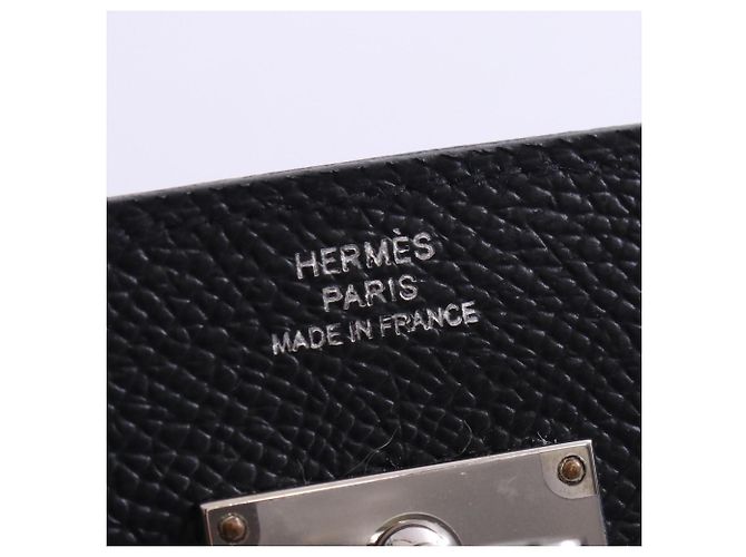 Hermès Hermes Kelly Wallet - Black Epsom Leather - view 4
