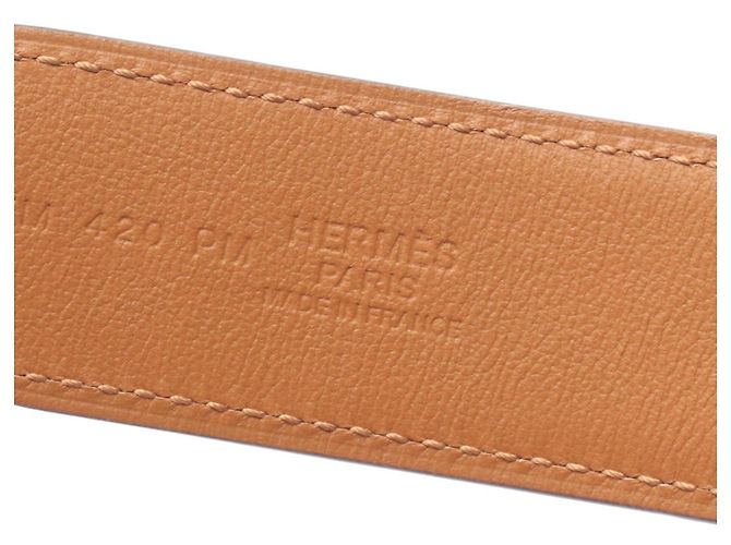 Hermès Cinto feminino Hermes Sarto 32 em couro - vista 4
