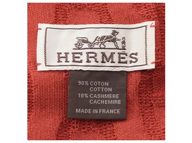 Hermès Cachecol de malha Hermes Chaine d'Ancre - vista 2