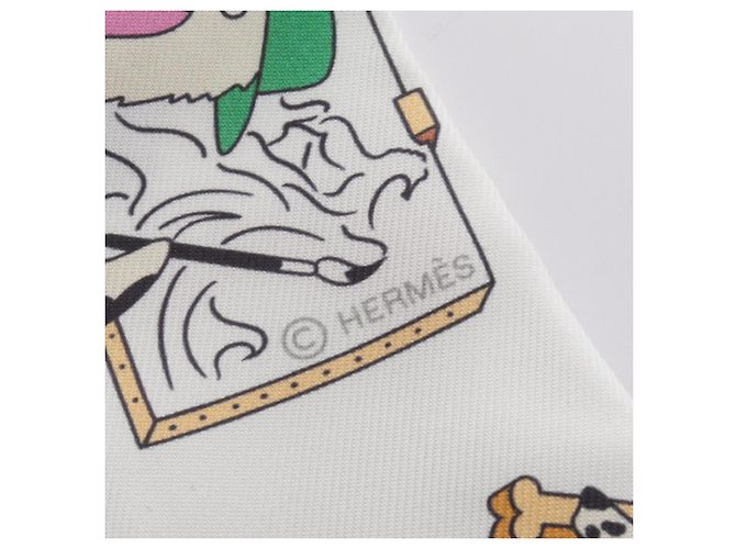 Hermès Twilly Academia Hippica Ribbon Scarf - Ansicht 4