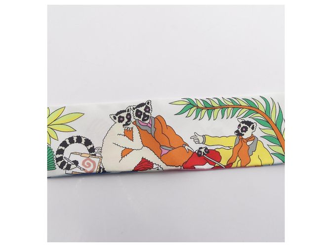 Hermès Twilly Academia Hippica Ribbon Scarf - Ansicht 7