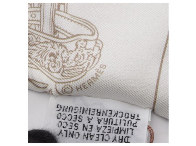 Hermès Hermes Twilly BRIDES de GALA en fleurs Ribbon Scarf - Ansicht 4