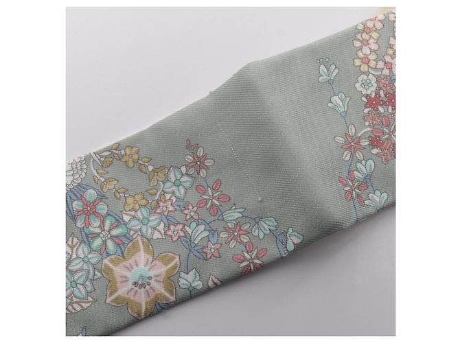 Hermès Hermes Twilly BRIDES de GALA en fleurs Ribbon Scarf - Ansicht 6