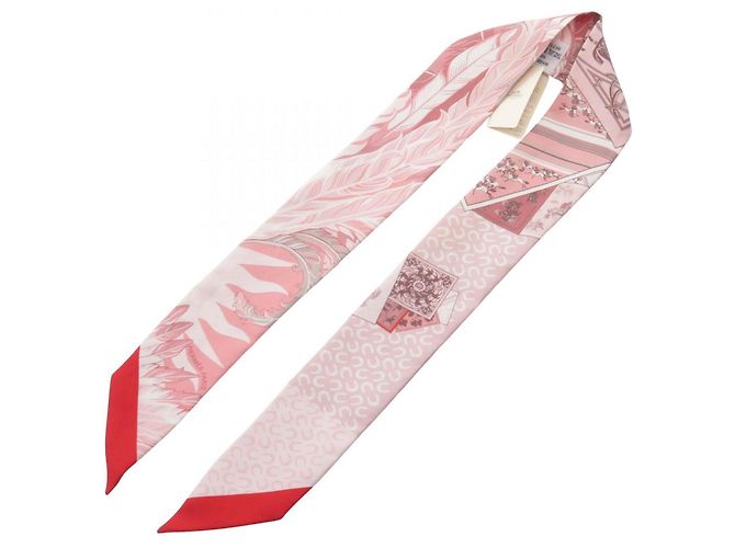 Hermès Twilly Cheval Phoenix Ribbon Scarf - vista 2