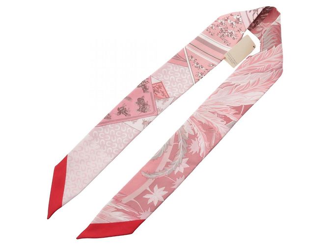 Hermès Twilly Cheval Phoenix Ribbon Scarf - vista 3