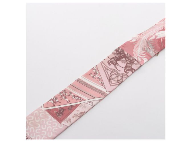 Hermès Twilly Cheval Phoenix Ribbon Scarf - vista 7