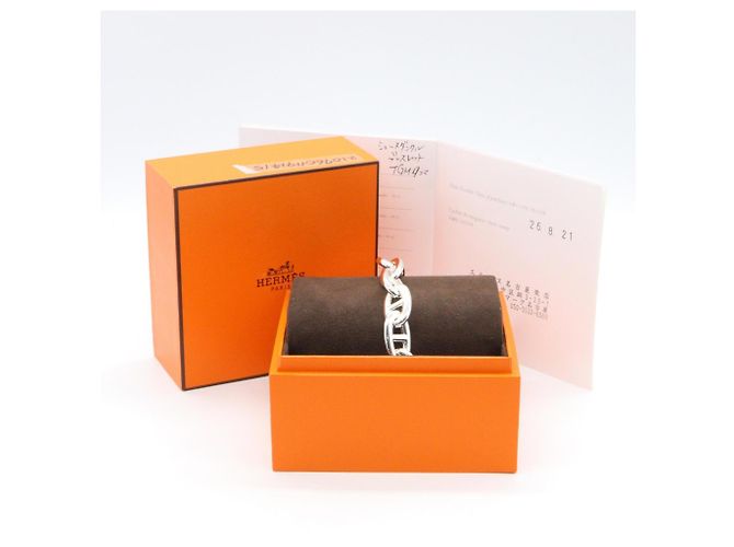 Hermès Pulsera Hermes Chaine d'Ancre con dije - vista 5