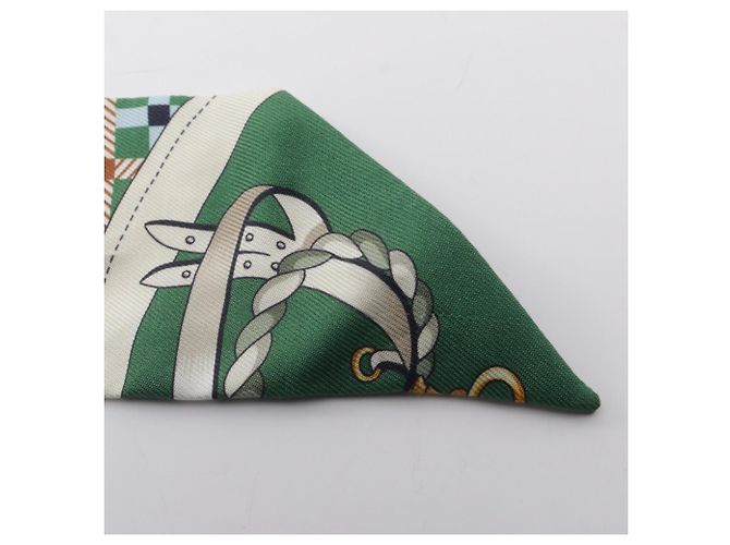 Hermès Hermes Twilly Les Voitures a Transformation Silk Scarf - view 7