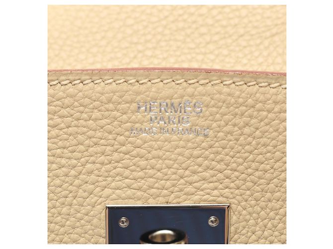 Hermès Hermes Birkin 30 Parchment Handtasche - Ansicht 4