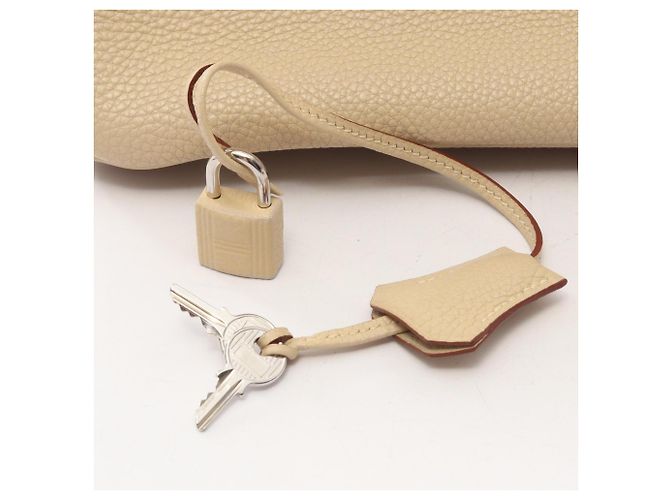 Hermès Hermes Birkin 30 Parchment Handtasche - Ansicht 6