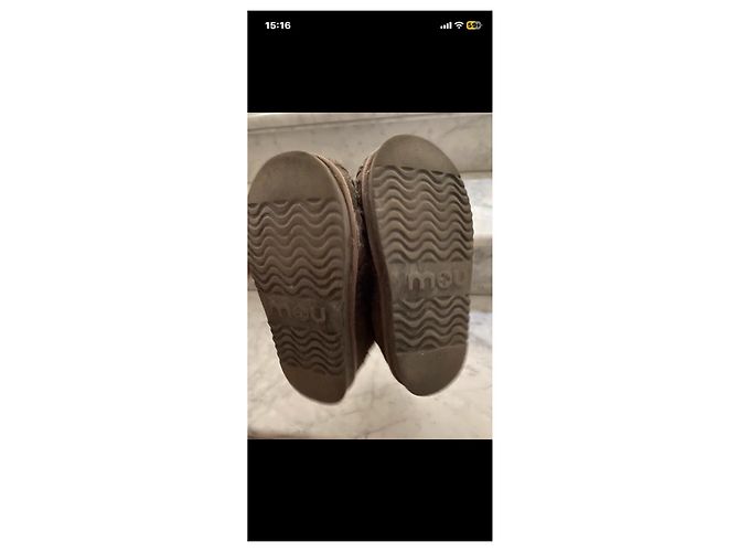 Mou Boots Mou Bottines en Cuir Métallisé - vue 4