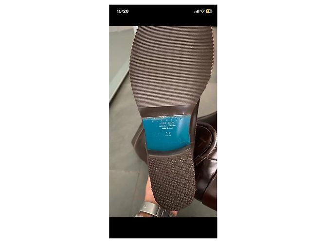 Botas altas Patrizia Pepe en piel marrón - vista 3