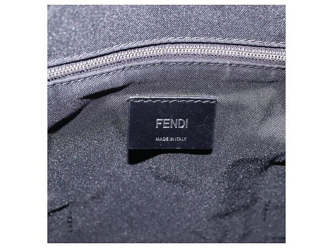 Fendi Fiend Nylon with Printed Leather - view 6