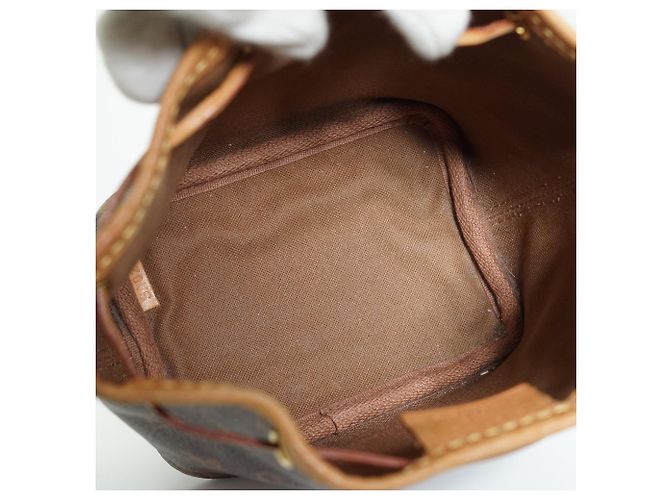 Noe Louis Vuitton Monogram Nano Noé Marrone Pelle - vista 16
