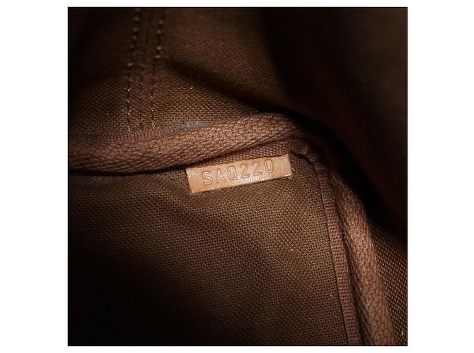 Noe Louis Vuitton Monogram Nano Noé Marrone Pelle - vista 17