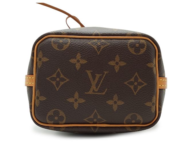 Noe Louis Vuitton Monogram Nano Noé Marrone Pelle - vista 6