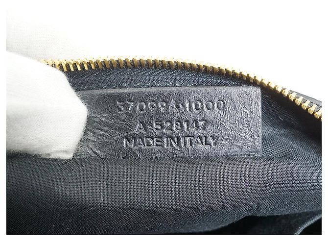 Balenciaga Clutch Giant 12 Flat Motor in pelle di agnello - vista 13