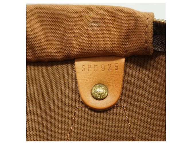 Louis Vuitton Monogram Speedy 40 Toile Marron Cuir - vue 18