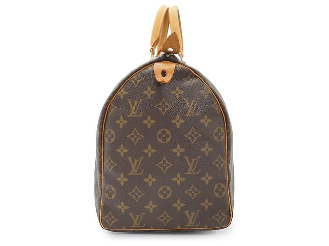 Louis Vuitton Monogram Speedy 40 Toile Marron Cuir - vue 3
