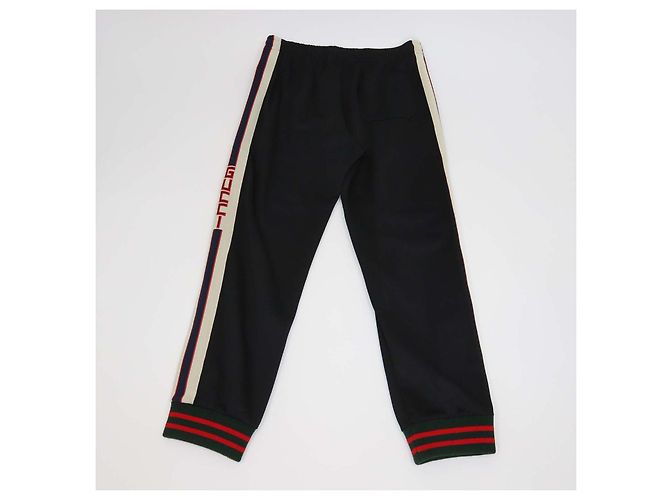 Gucci Technische Jersey-Hose Schwarz - Ansicht 2