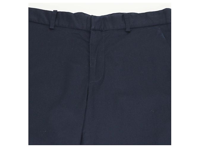 Pantaloni in twill di cotone blu navy Gucci - vista 4