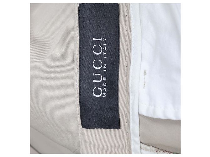 Gucci Beige Baumwolle Chino-Hose - Ansicht 5