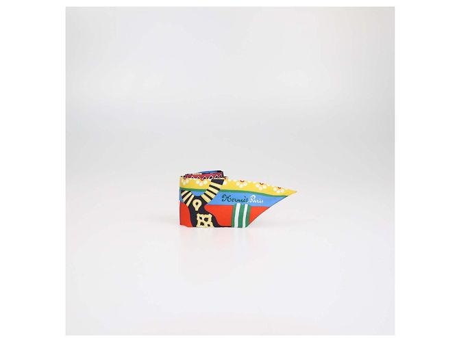 Hermès Twilly Hermes Multicolor Silk Fantaisie d'Etriers - vista 2