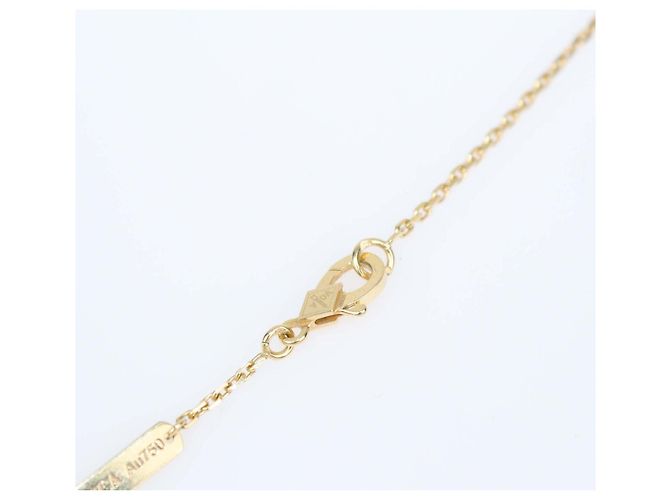 Collana Vintage Alhambra Van Cleef & Arpels in Oro Giallo 18K - vista 5