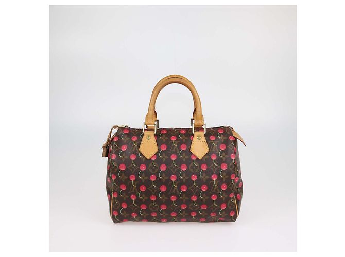 Bolso Louis Vuitton x Takashi Murakami Cherry Monogram Canvas Speedy 25 - vista 3