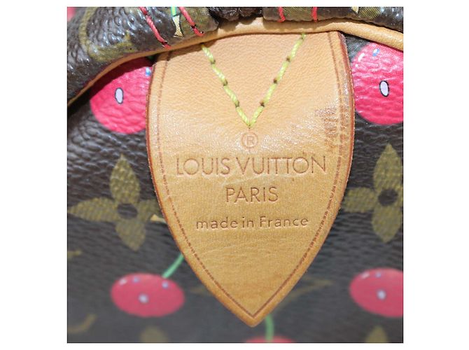 Bolso Louis Vuitton x Takashi Murakami Cherry Monogram Canvas Speedy 25 - vista 5