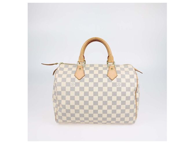Bolsa Louis Vuitton Damier Azur Canvas Speedy 30 - vista 3